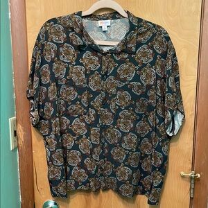 Tiger Patterned Blouse